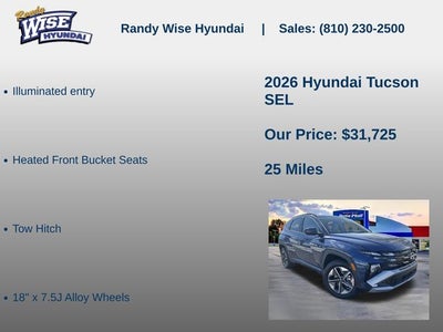 2026 Hyundai Tucson SEL AWD