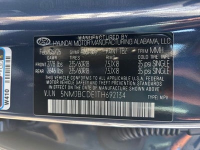 2026 Hyundai Tucson SEL AWD