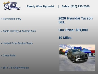 2026 Hyundai Tucson SEL AWD