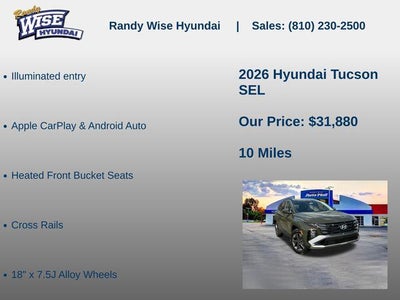 2026 Hyundai Tucson SEL AWD