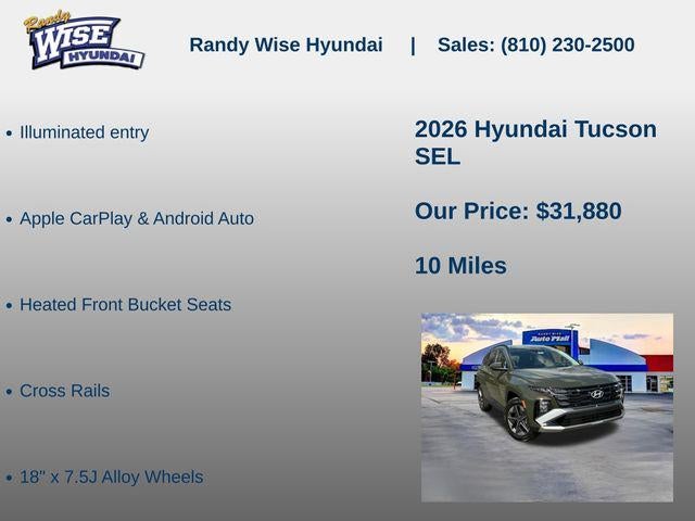 2026 Hyundai Tucson SEL AWD