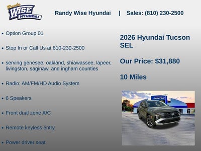 2026 Hyundai Tucson SEL AWD