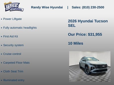 2026 Hyundai Tucson SEL AWD