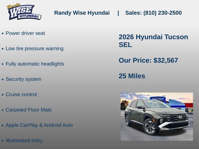 2026 Hyundai Tucson SEL AWD