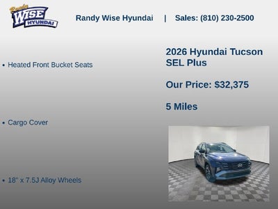 2026 Hyundai Tucson SEL AWD
