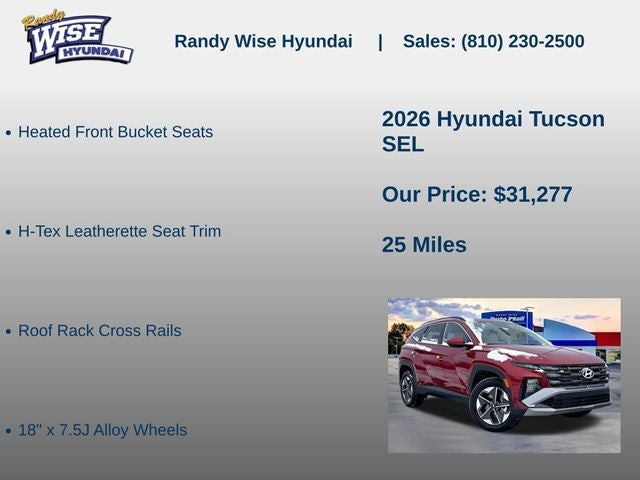 2026 Hyundai Tucson SEL AWD