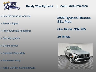2026 Hyundai Tucson SEL Plus AWD