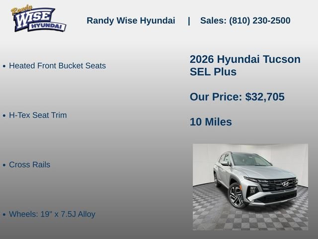 2026 Hyundai Tucson SEL Plus AWD