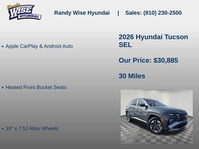 2026 Hyundai Tucson SEL AWD