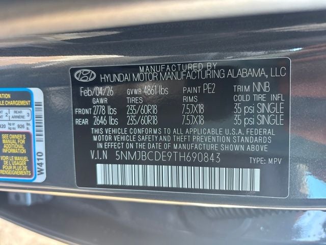 2026 Hyundai Tucson SEL AWD