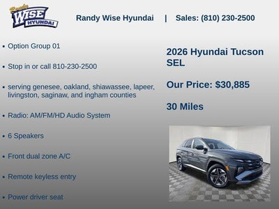 2026 Hyundai Tucson SEL AWD