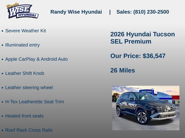 2026 Hyundai Tucson SEL Premium AWD