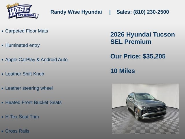 2026 Hyundai Tucson SEL Premium AWD