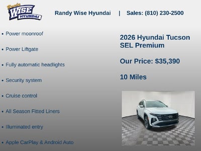 2026 Hyundai Tucson SEL Premium AWD