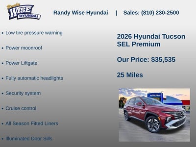 2026 Hyundai Tucson SEL Premium AWD