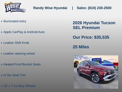 2026 Hyundai Tucson SEL Premium AWD