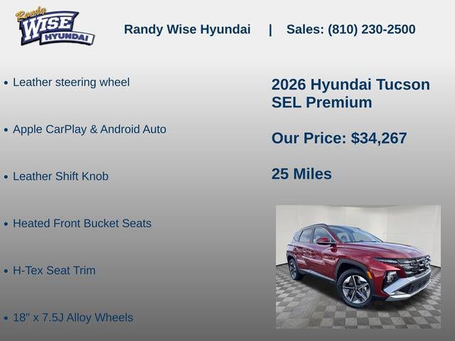2026 Hyundai Tucson SEL Premium AWD