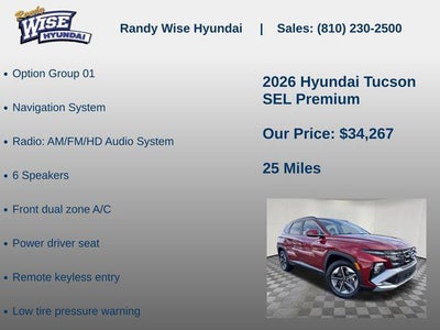 2026 Hyundai Tucson SEL Premium AWD