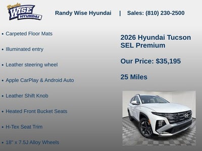 2026 Hyundai Tucson SEL Premium AWD