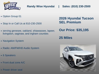 2026 Hyundai Tucson SEL Premium AWD