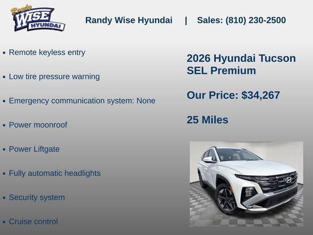 2026 Hyundai Tucson SEL Premium AWD