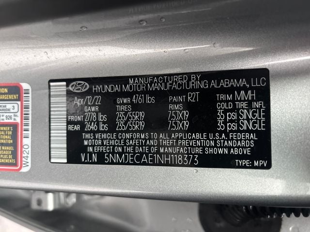 2022 Hyundai Tucson Limited