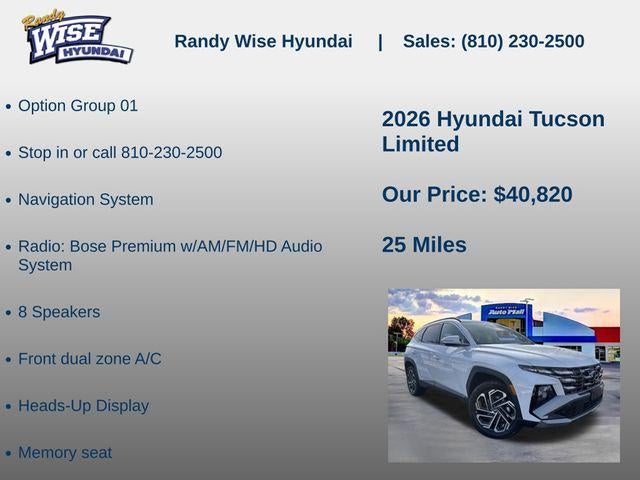 2026 Hyundai Tucson Limited AWD