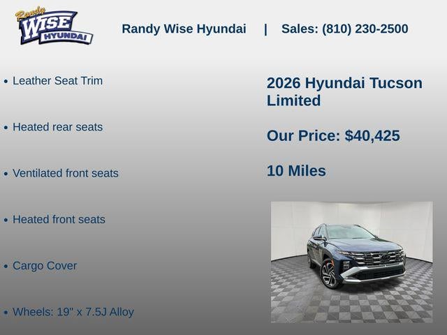 2026 Hyundai Tucson Limited AWD
