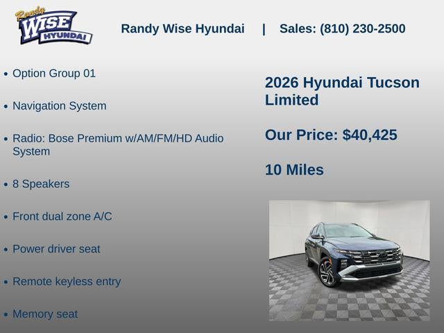 2026 Hyundai Tucson Limited AWD