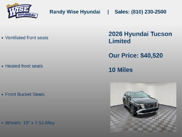 2026 Hyundai Tucson Limited AWD