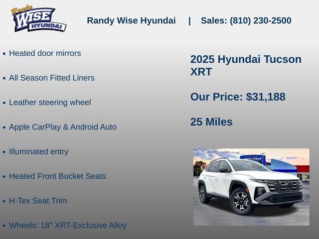 2025 Hyundai Tucson XRT AWD