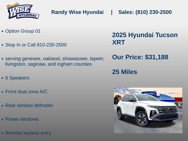 2025 Hyundai Tucson XRT AWD