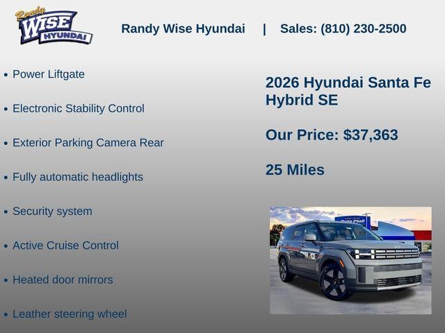 2026 Hyundai Santa Fe Hybrid SE