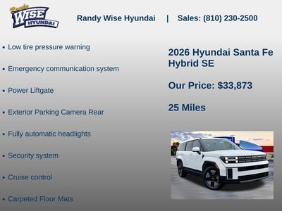 2026 Hyundai Santa Fe Hybrid SE