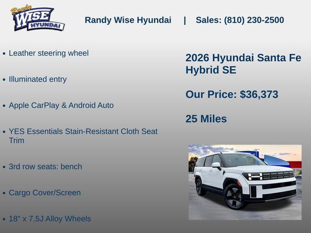 2026 Hyundai Santa Fe Hybrid SE