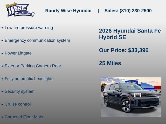 2026 Hyundai Santa Fe Hybrid SE