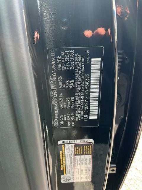 2027 Hyundai Santa Fe SE FWD