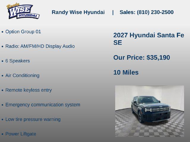 2027 Hyundai Santa Fe SE FWD