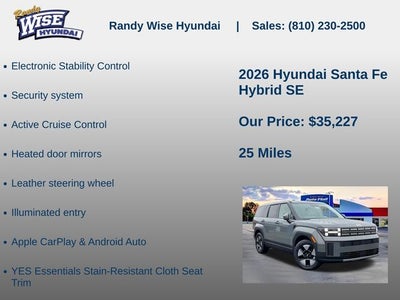 2026 Hyundai Santa Fe Hybrid SE