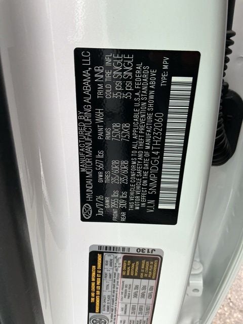2026 Hyundai Santa Fe SE AWD
