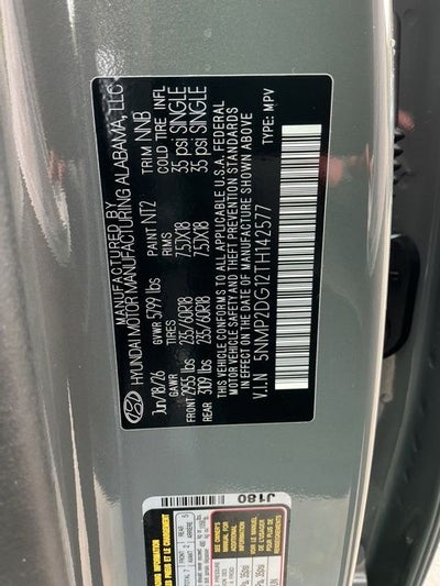 2026 Hyundai Santa Fe Hybrid SEL