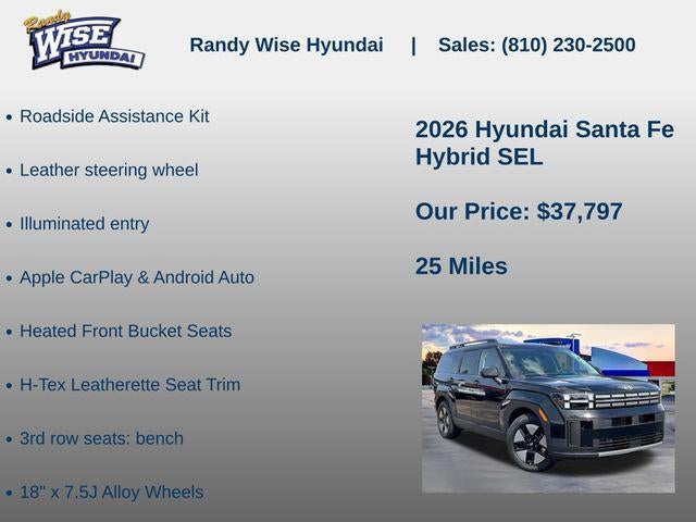 2026 Hyundai Santa Fe Hybrid SEL