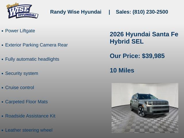 2026 Hyundai Santa Fe Hybrid SEL