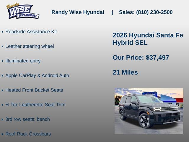 2026 Hyundai Santa Fe Hybrid SEL