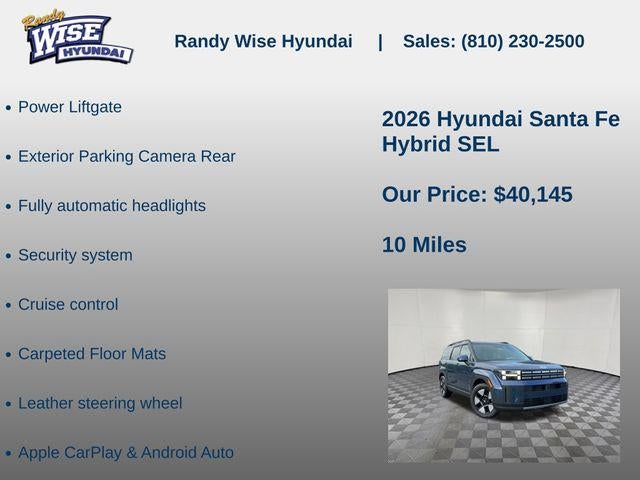 2026 Hyundai Santa Fe Hybrid SEL