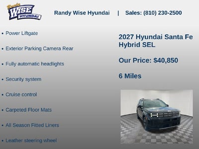 2027 Hyundai Santa Fe Hybrid SEL