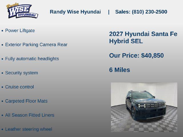 2027 Hyundai Santa Fe Hybrid SEL