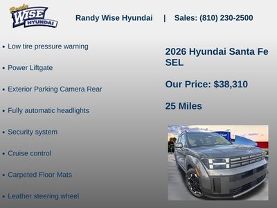 2026 Hyundai Santa Fe SEL AWD