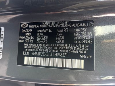 2026 Hyundai Santa Fe SEL AWD