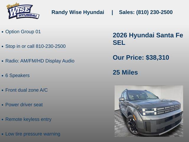 2026 Hyundai Santa Fe SEL AWD